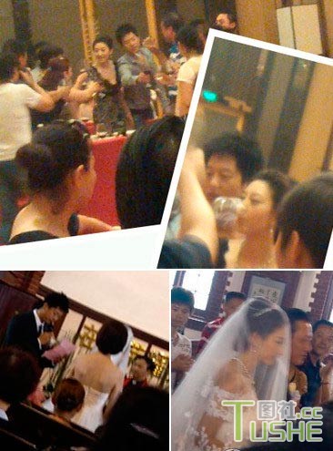 凌潇肃唐一菲武汉完婚 婚礼低调