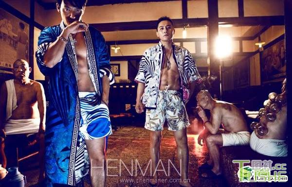 《时尚先生》型男写真 酷毙了！