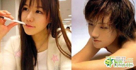 男星女装扮相 不比真女人差啊