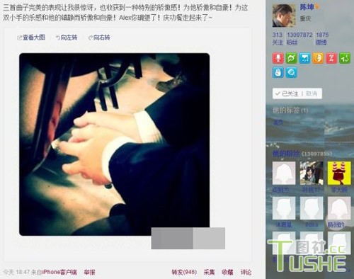 陈坤回应儿子生母身份 炒你妹啊