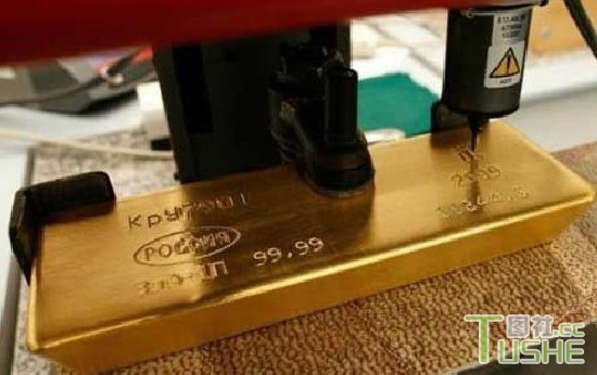 难得一见的金条加工过程