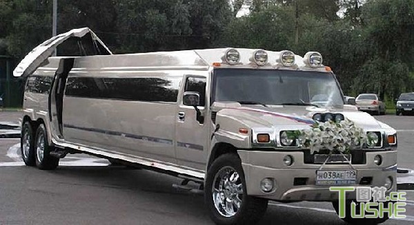 让女人疯狂的加长悍马婚车