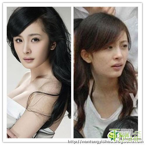 曝当红美女明星罕见青涩毕业照