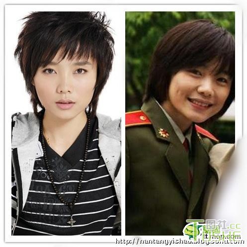 曝当红美女明星罕见青涩毕业照