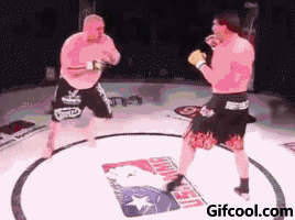 摔跤类搞笑动态图片