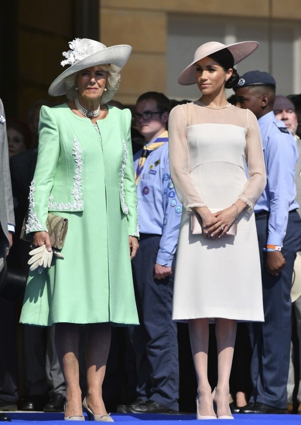 哈里王子夫妇新婚后首露面 为查尔斯庆祝70岁生日